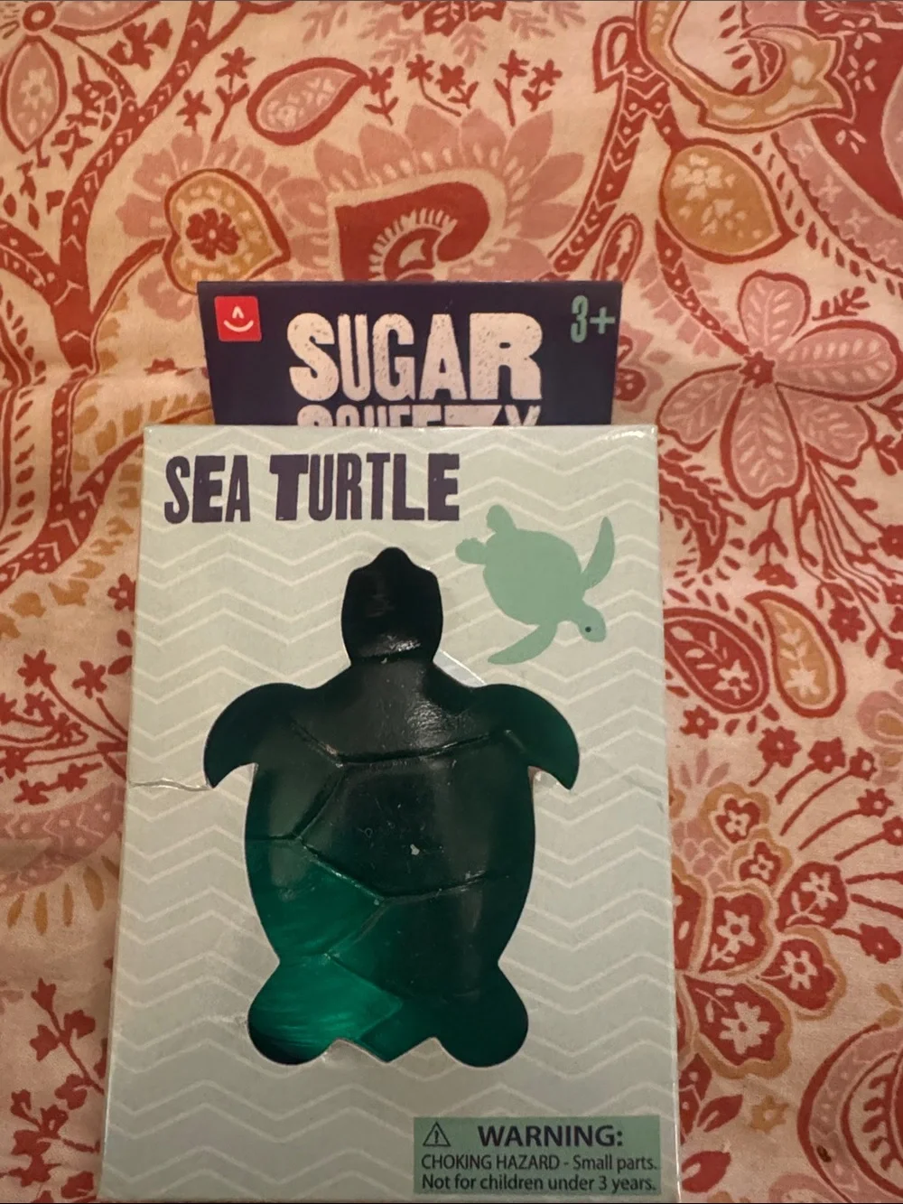 Sea Turtle Squeeze Toy - Green